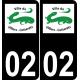 02 Villers-Cotterêts-logo aufkleber plakette ez stadt