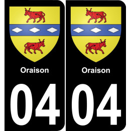 04 Oraison-aufkleber plakette ez stadt