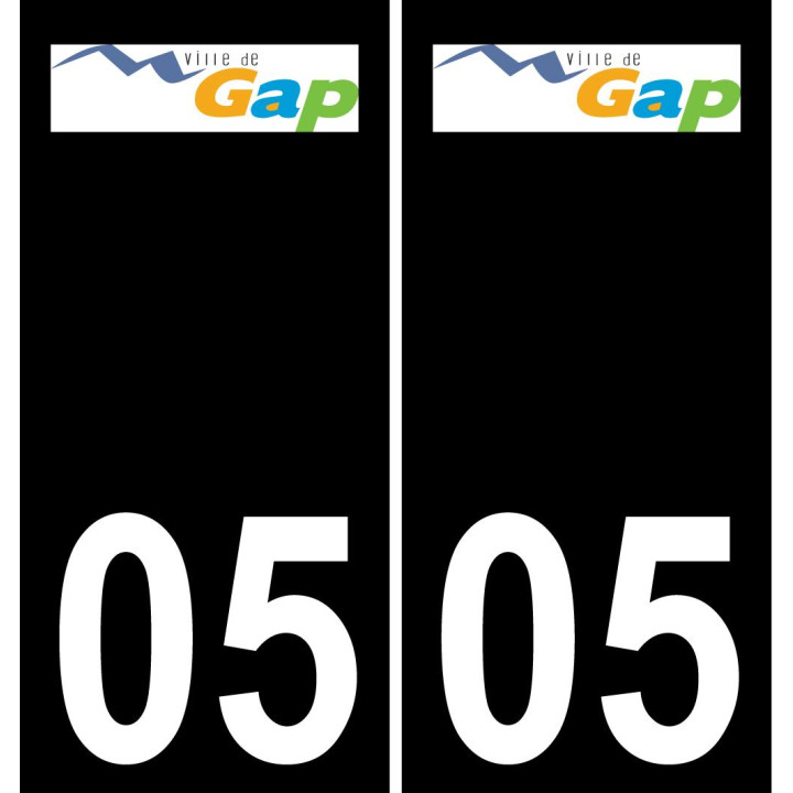 05 Gap-logo aufkleber plakette ez stadt