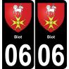 06 Biot-aufkleber plakette ez stadt