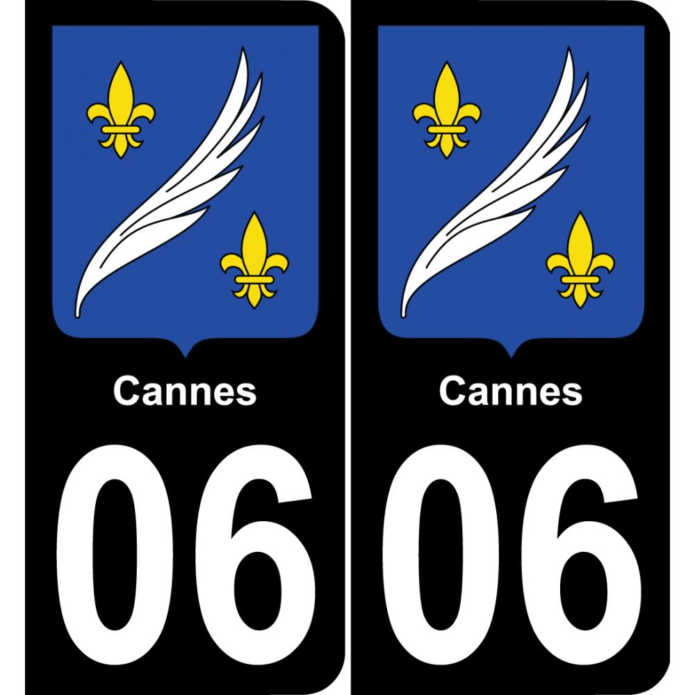 69 Rhône nouveau logo Noir autocollant plaque immatriculation auto ville  sticker Lot de 4 Stickers - Angles : arrondis