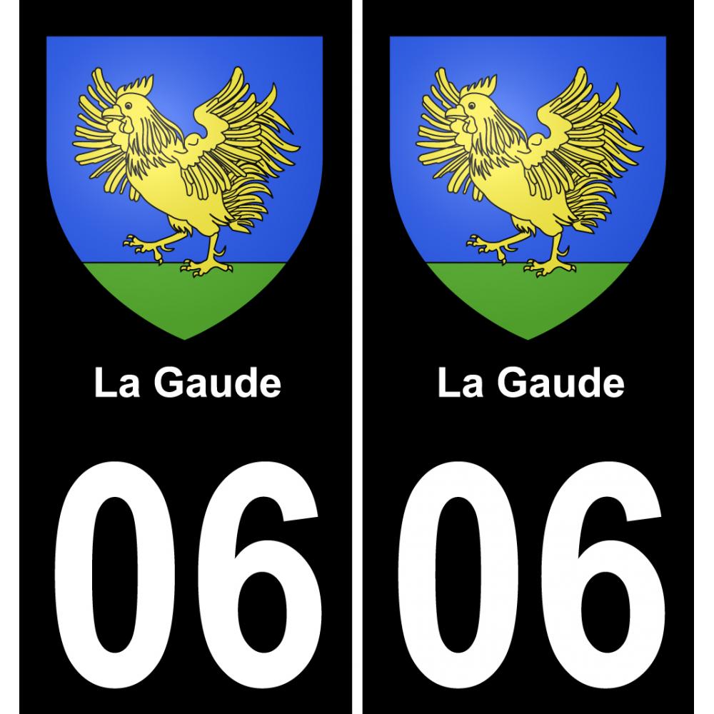 06 La Gaude-aufkleber plakette ez stadt