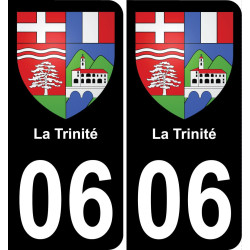 06 La Trinité adesivo piastra di registrazione city