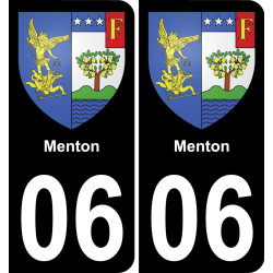 06 Menton adesivo piastra di registrazione city
