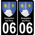 64 Pau autocollant sticker plaque immatriculation auto ville