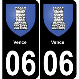 06 Vence-aufkleber plakette ez stadt