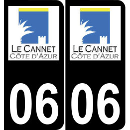 06 Le Cannet-logo aufkleber plakette ez stadt