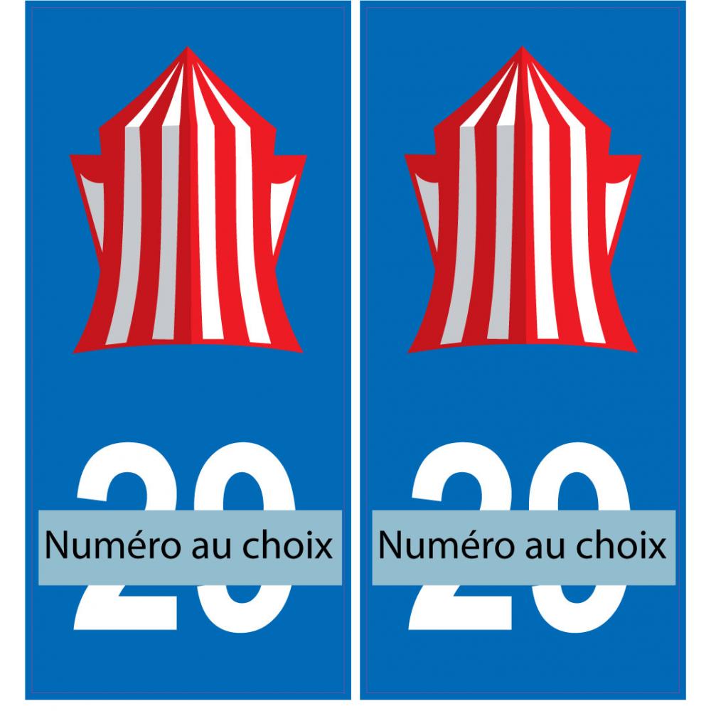 64 Pau sticker plate registration city
