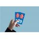 64 Pau autocollant sticker plaque immatriculation auto ville