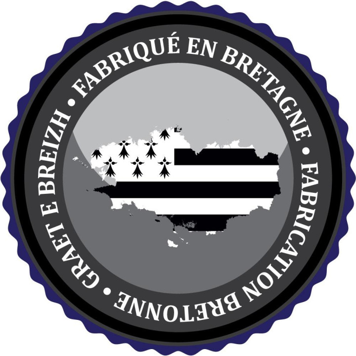 logotipo de groland etiqueta engomada de la etiqueta engomada adhesiva GRD