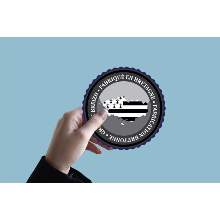 logotipo de groland etiqueta engomada de la etiqueta engomada adhesiva GRD
