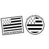 logo groland aufkleber kleber sticker GRD