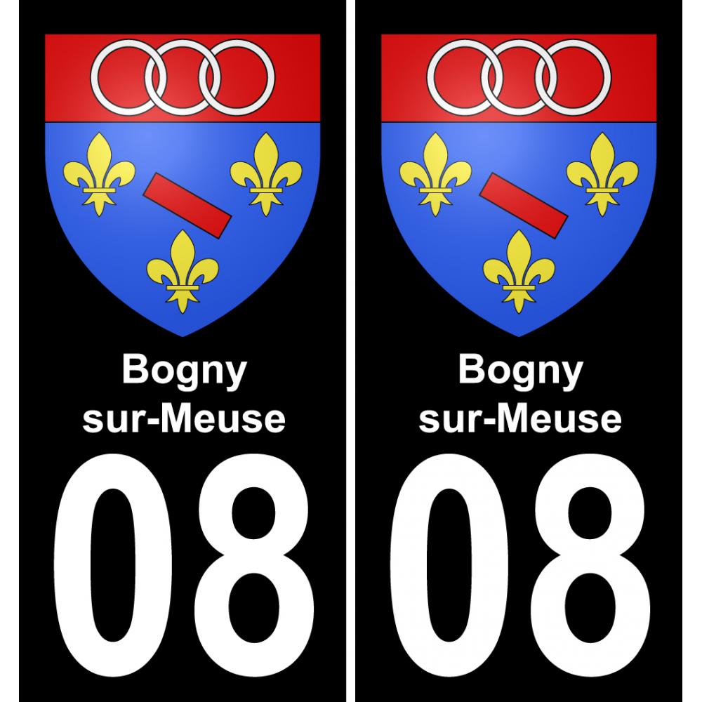 64 Pau autocollant sticker plaque immatriculation auto ville