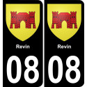 08 Revin adesivo piastra di registrazione city