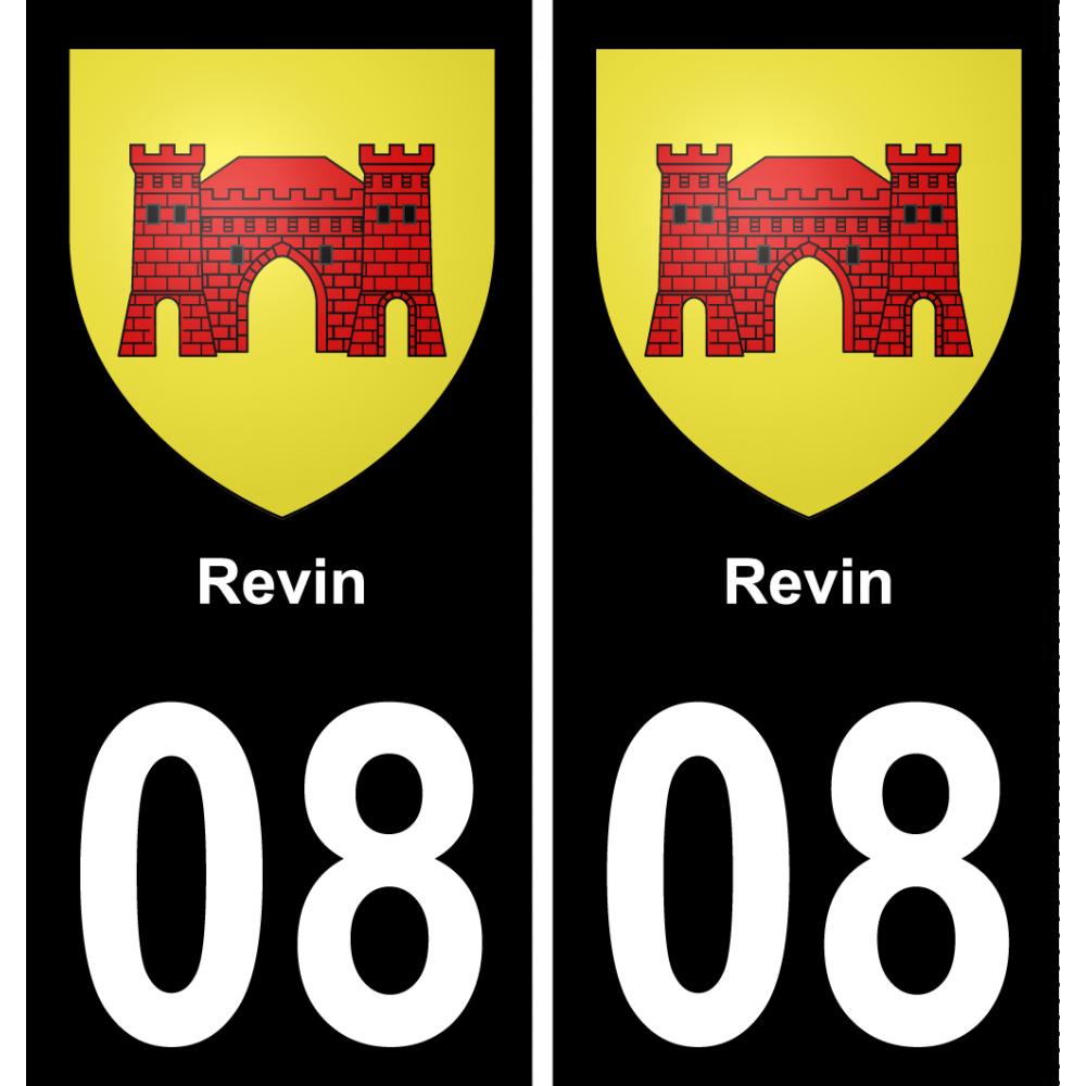 08 Revin-aufkleber plakette ez stadt