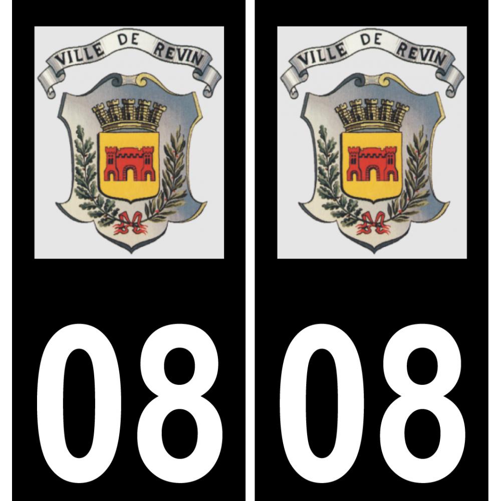 08 Sedan logo sticker plate registration city