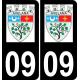 64 Pau logo autocollant plaque immatriculation auto ville sticker