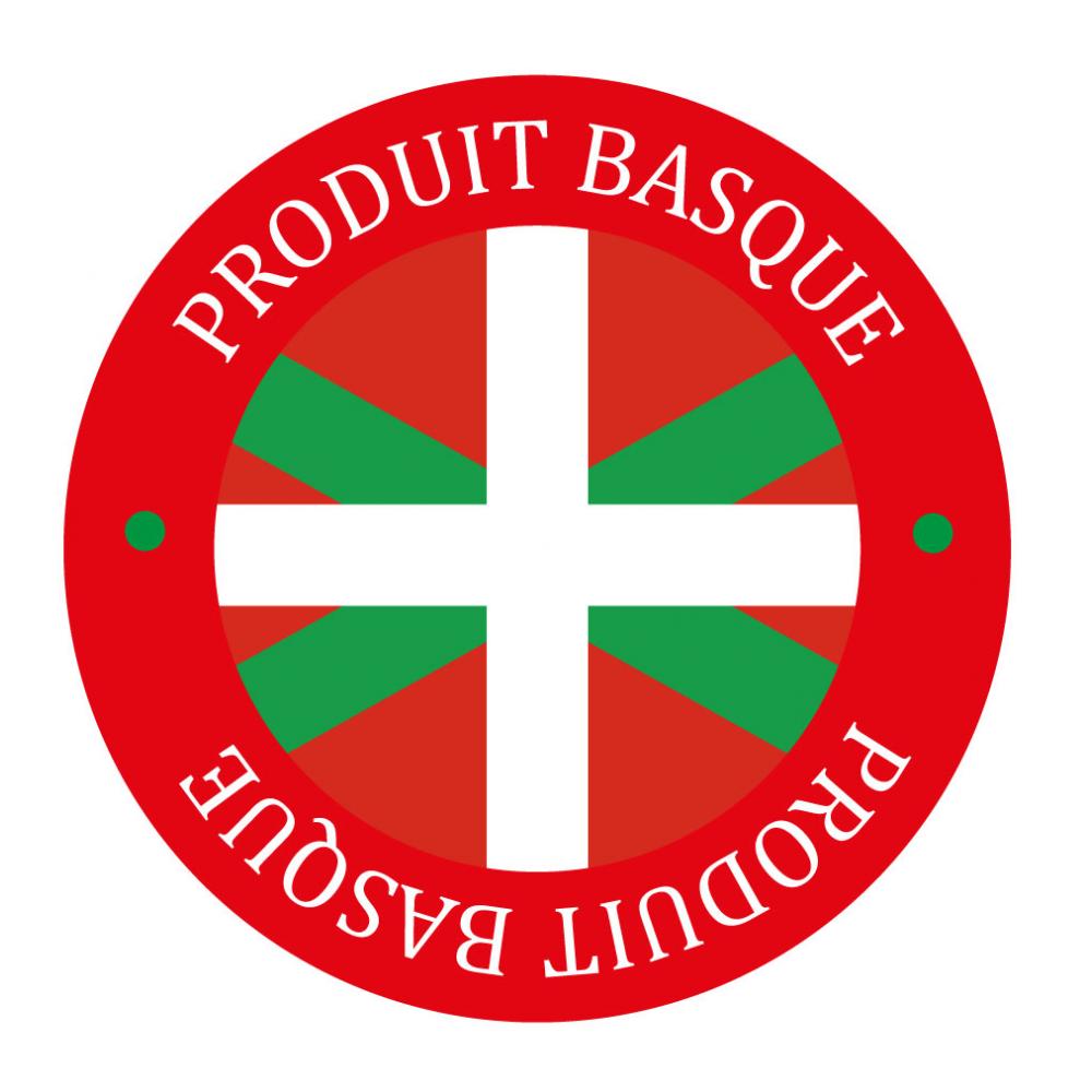 Produit basque drapeau basque Euskal Herria Pays Basque identification produit colis envoi autocollant sticker logo168