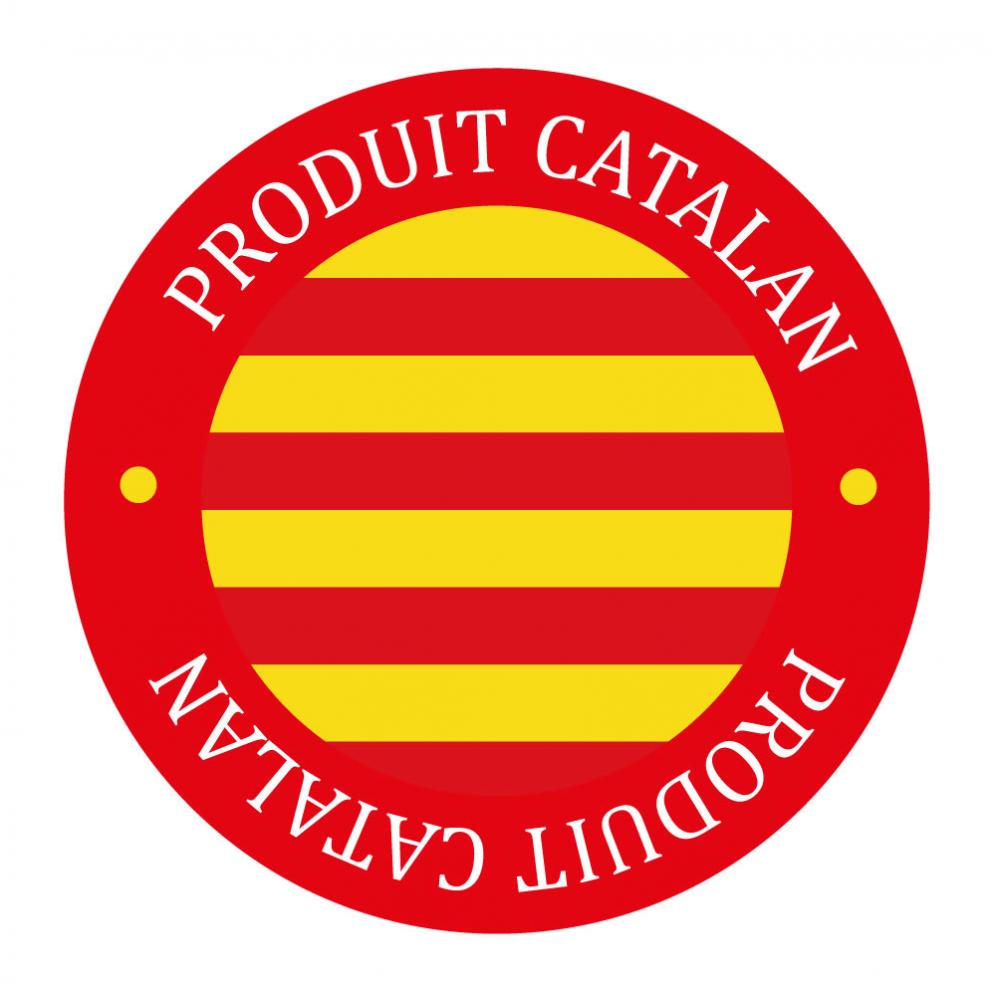 Produit Catalan drapeau Catalogne Catalunya identification produit envoi colis autocollant sticker logo218