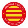 Produit Catalan drapeau Catalogne Catalunya identification produit envoi colis autocollant sticker logo218