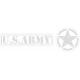 U.S.ARMY texte et étoile armée américaine USA Etats-Unis autocollant sticker logo68