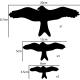 Autocollant Image d'oiseau Pour Fenêtre, 6 Pièces, Evite les Collisions, Haute Résitance logo 6430