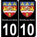64 Pau autocollant sticker plaque immatriculation auto ville