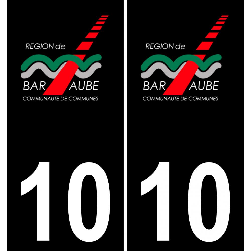 10 Bar-sur-Aube-logo aufkleber plakette ez stadt
