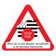 STOP PUB maison bretonne drapeau breton boite aux lettres autocollant adhésif sticker logo78