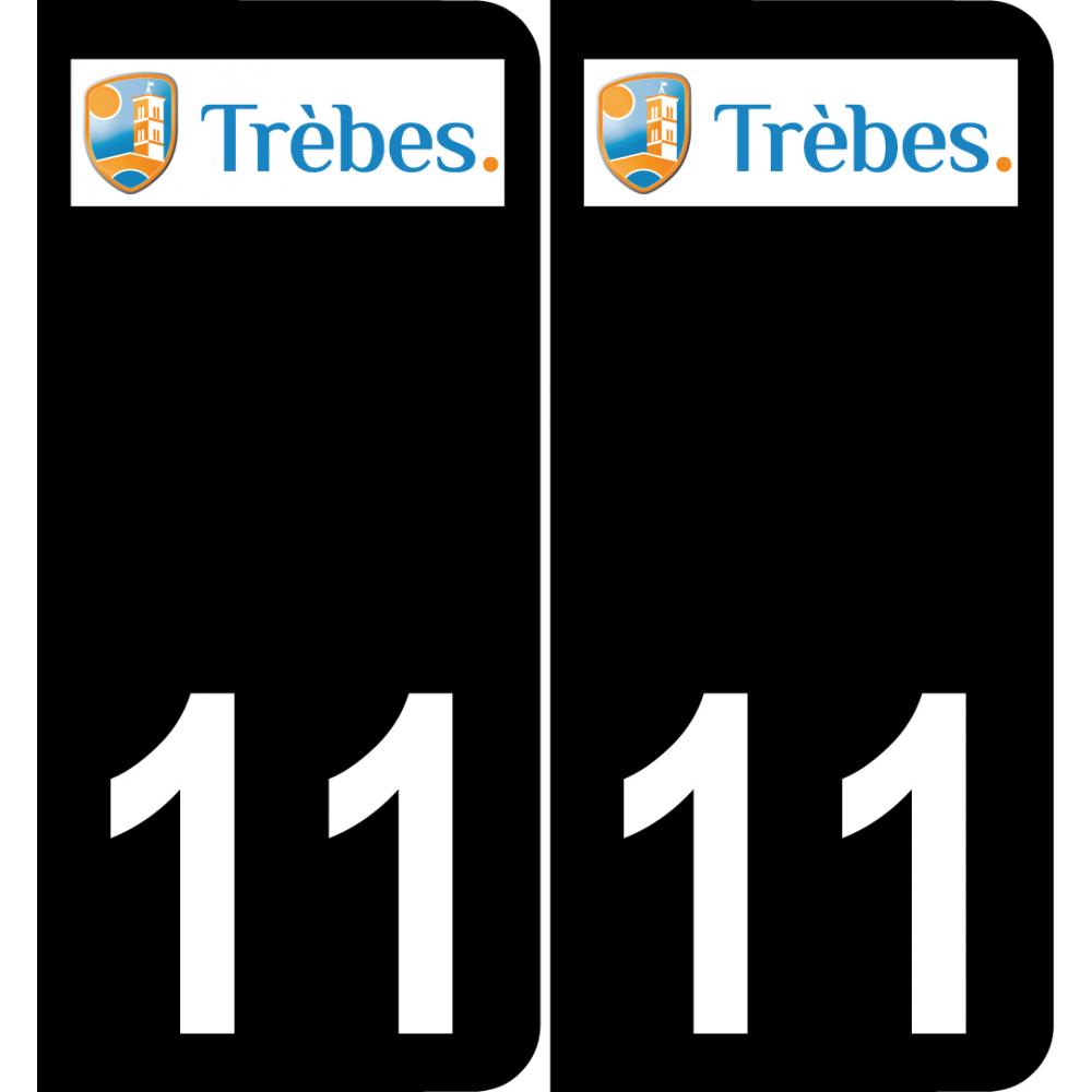 11 Narbonne logo stadt aufkleber platte