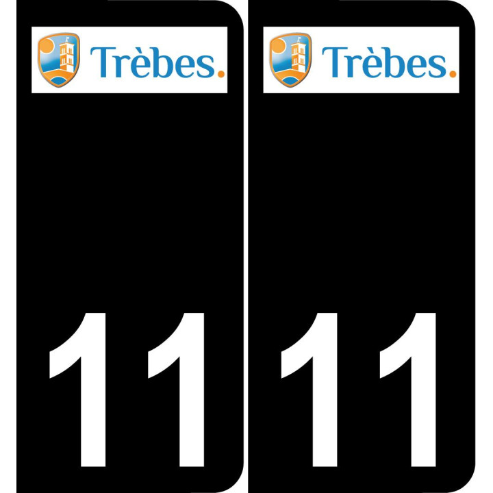 11 Narbonne logo city sticker plate