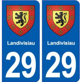 29 Landivisiau blason autocollant plaque stickers ville