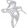 Autocollant logo Bécasse oiseau sticker