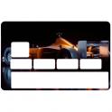 Autocollant Auto numéro 11 carte bleue carte bancaire CB adhésif sticker logo 11