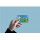 Autocollant Cabanes sur la plage2 numéro 22 carte bleue carte bancaire CB adhésif sticker logo 22