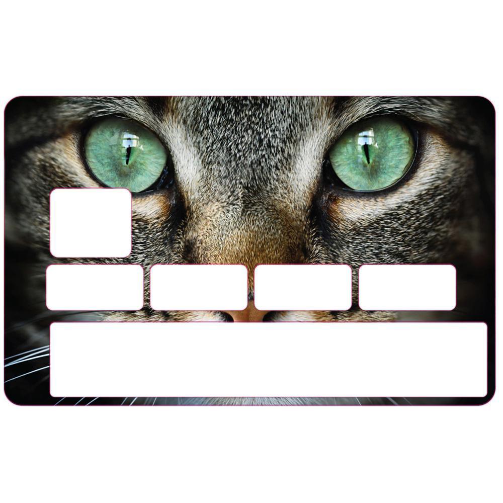 Autocollant Stranger Things numéro 1 carte bleue carte bancaire CB adhésif sticker