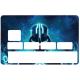 Autocollant Stranger Things numéro 1 carte bleue carte bancaire CB adhésif sticker