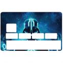 Autocollant Stranger Things numéro 1 carte bleue carte bancaire CB adhésif sticker