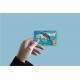 Autocollant Stranger Things numéro 1 carte bleue carte bancaire CB adhésif sticker