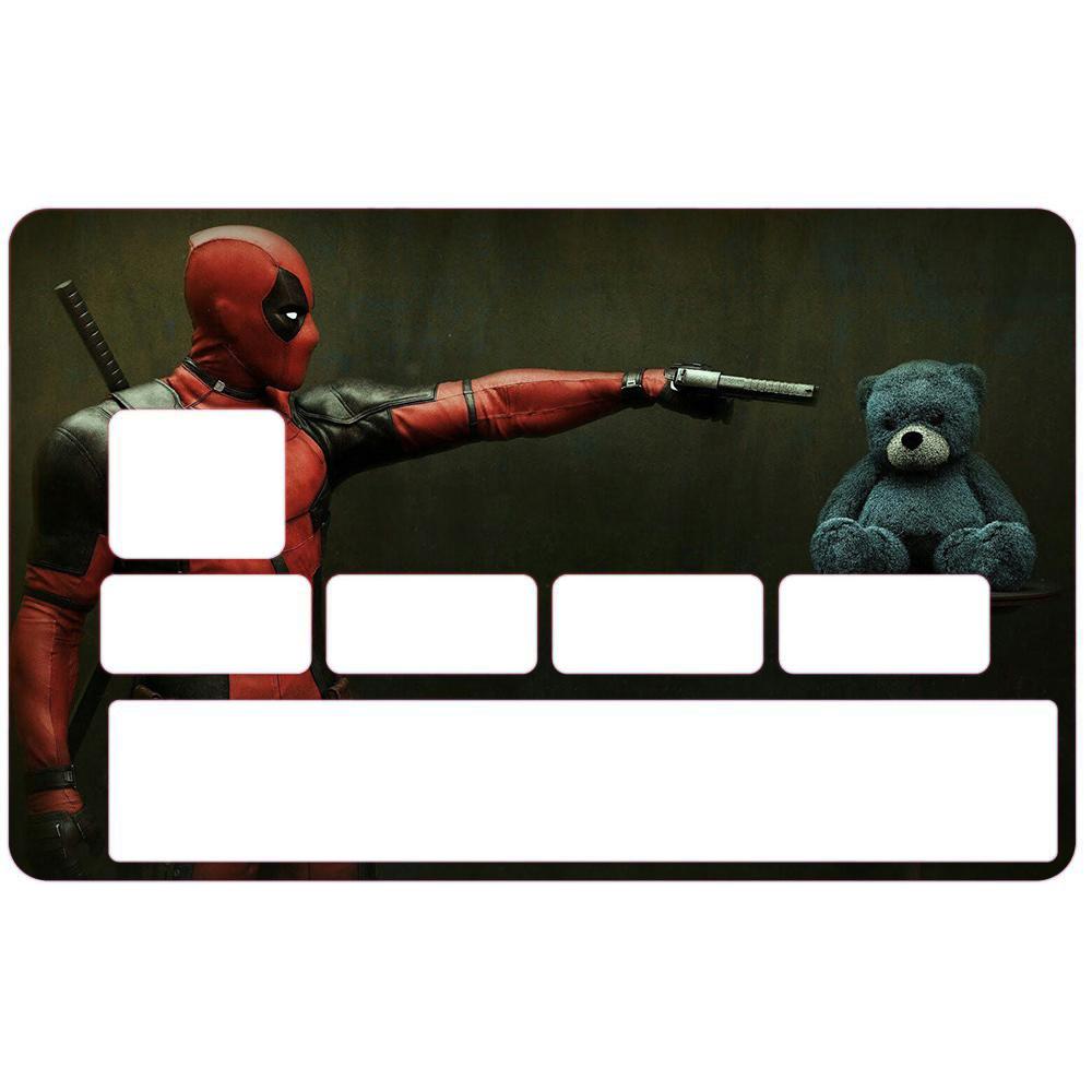 Autocollant Stranger Things numéro 1 carte bleue carte bancaire CB adhésif sticker