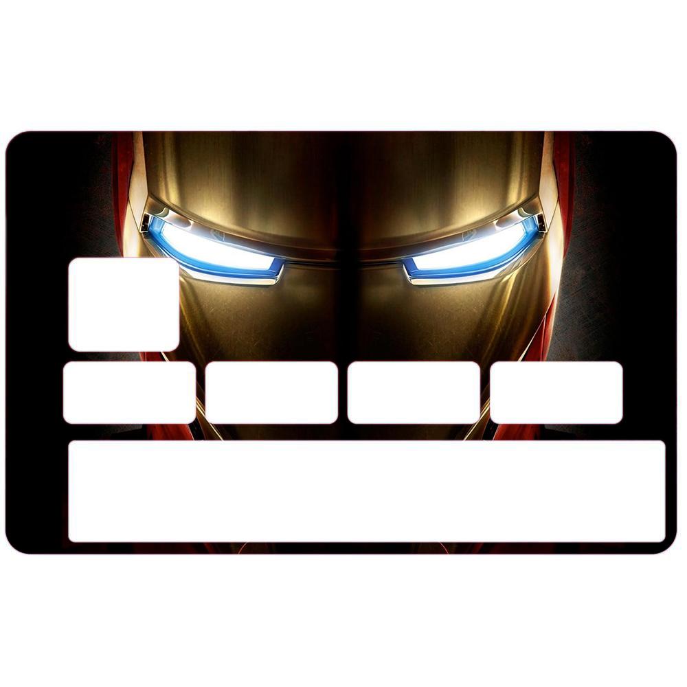 Autocollant Stranger Things numéro 1 carte bleue carte bancaire CB adhésif sticker