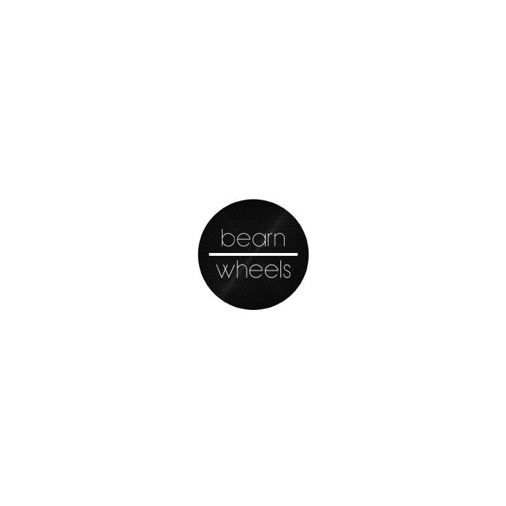 Autocollants Bearn Wheels caches moyeu pour jante auto stickers