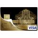 Autocollant Khamsa numéro 89 carte bleue carte bancaire CB adhésif sticker logo 89