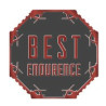 Autocollants best endurance caches moyeu pour jante auto stickers