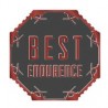 Autocollants best endurance caches moyeu pour jante auto stickers