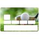 Autocollant Le Golf numéro 92 carte bleue carte bancaire CB adhésif sticker logo 92