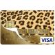 Autocollant Léopard numéro 94 carte bleue carte bancaire CB adhésif sticker logo 94