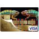 Autocollant Lézard numéro 97 carte bleue carte bancaire CB adhésif sticker logo 97