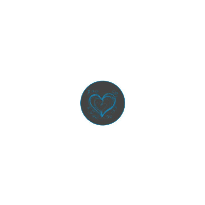 Autocollants heart caches moyeu pour jante auto stickers