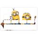 Autocollant Minions3 numéro 110 carte bleue carte bancaire CB adhésif sticker logo 110